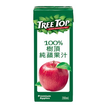 Tree top 100%純蘋果汁 200mlx2箱(共48入)