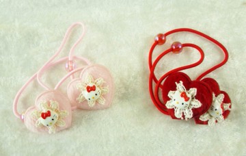【震撼精品百貨】Hello Kitty 凱蒂貓~髮帶 紅心/粉心【共2款】