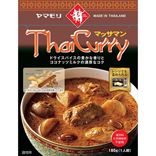 ヤマモリ タイカレーマッサマン 180g *5個