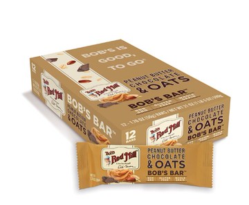 Bob's Red Mill Bob's Bar Peanut Butter Chocolate & Oats 12 Bars