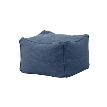 hoi! 源氏木語日式笑顏可拆洗布座凳 RD01903 沉穩藍