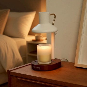 Lumi 靜森香氛融蠟燈 內斂棕