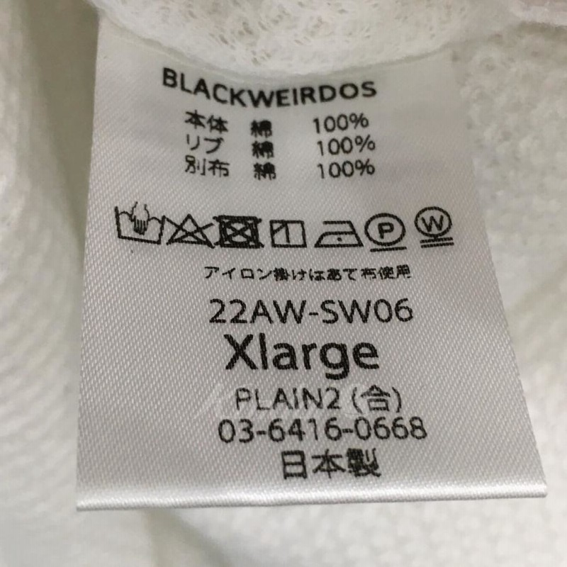 値下げ】BLACK WEIRDOS 2022AW「MOSLIN THERMAL SHIRT」レイヤード