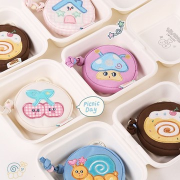 出走旗艦店 -春遊系列-森林莓果迷你零錢包