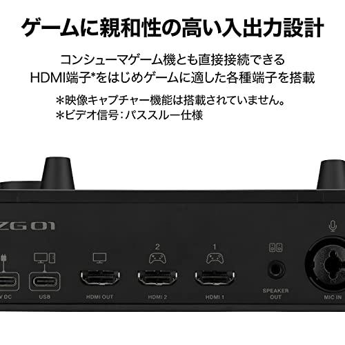 ヤマハ YAMAHA ゲーム 配信用オーディオミキサー ZG01