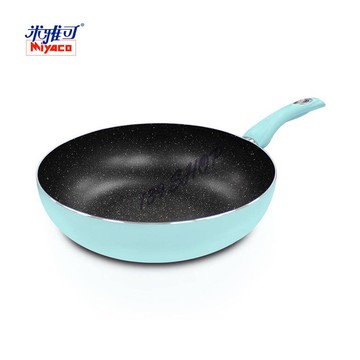 米雅可 輕&漾導磁不沾炒煮鍋 34cm (MY-9034W) 平底鍋 台灣製造 適合各種爐具 電磁爐【139百貨】