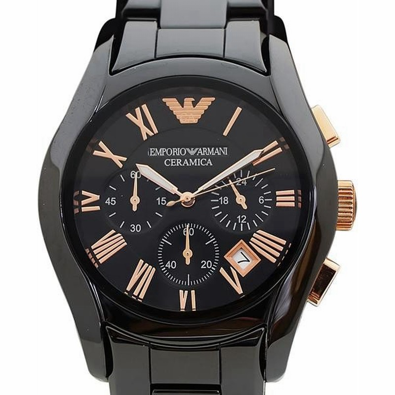 エンポリオ アルマーニ 腕時計 Emporio Armani クラシック クロノグラフ ブラック メンズ 腕時計 Ar1410 ベルトサイズ調整無料 通販 Lineポイント最大0 5 Get Lineショッピング