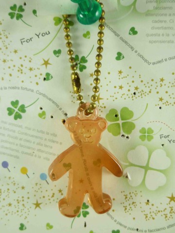 【震撼精品百貨】泰迪熊_Teddy Bear~造型鎖圈-咖啡(全身)