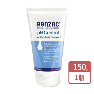 【Cetaphil 舒特膚】倍克荳抑菌潔面露 150ml/1瓶