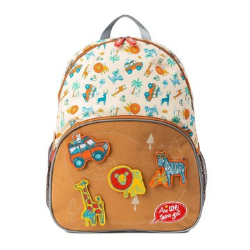 【Are We There Yet?】創意任意貼兒童背包(叢林探險)6y+