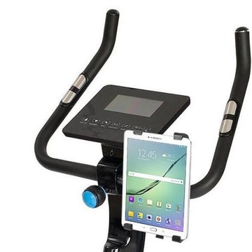 拉帶式通用平板電腦支架自行車跑步機平板支架車把固定支架