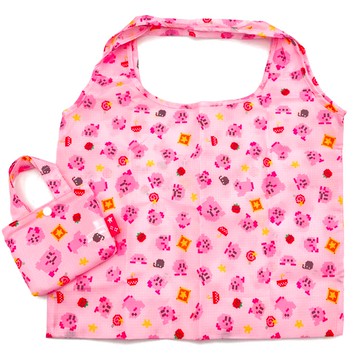 【全館95折】星之卡比 購物袋 收納袋 肩背袋 購物包 尼龍 防潑水 卡比之星 日本正版 該該貝比日本精品