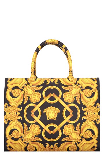 Versace Canvas Tote Bag