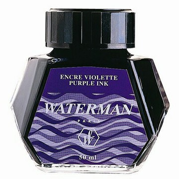 【文具通】WATERMAN 威迪文 瓶裝墨水 50ml 紫 出貨為12瓶裝 可混搭其他色系 WTM-W0110750【APP滿額下單10%點數(單一帳號最高1000點)】4/30止