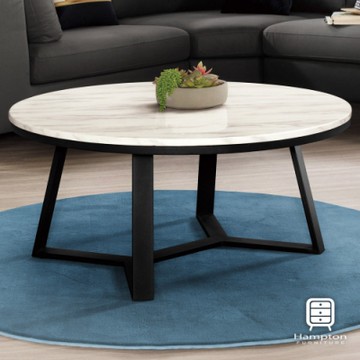 Hampton奧爾蒂斯原石大圓几-直徑90x高42cm