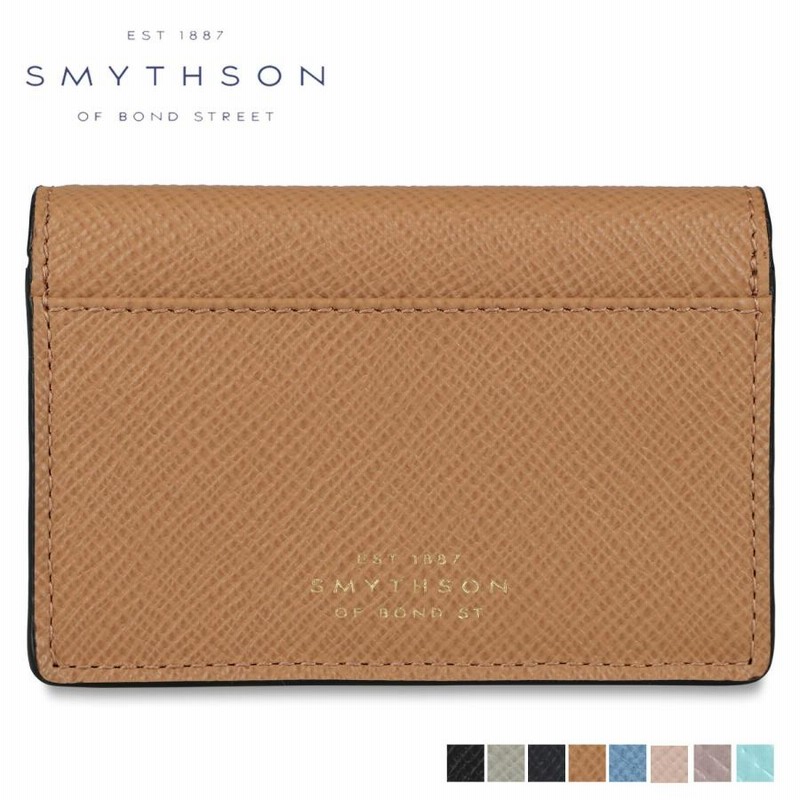 スマイソン SMYTHSON カードケース 名刺入れ 定期入れ パナマ