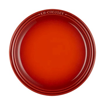 LE CREUSET 圓盤  火紅辣椒  19cm  1個