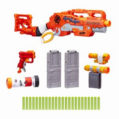 NERF ナーフ ゾンビストライク　スクラアベンジャー ナーフ ゾンビストライク スクラアベンジャー(スクラベンジャー