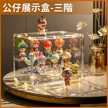 🔥透明公仔展示盒🔥 公仔展示盒 包包展示盒 盲盒展示盒 模型展示盒 公仔盒 公仔櫃 公仔展示 透明展示盒 磁吸防潮防塵
