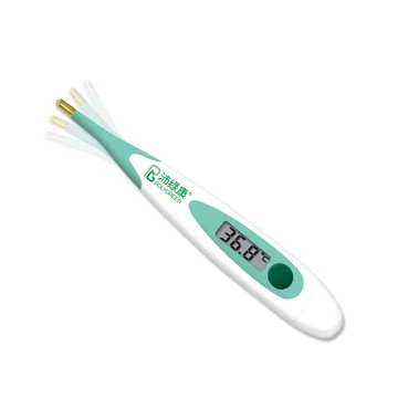 沛綠康 KD-204 電子體溫計1支售 防水探頭、軟頭設計、發燒提醒 憨吉小舖