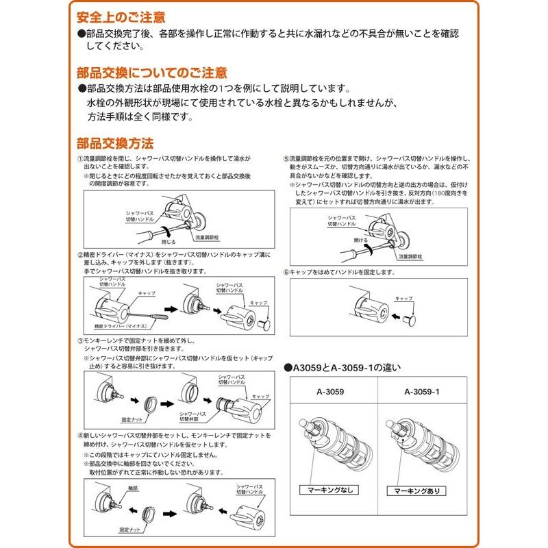 日本産 ＬＩＸＩＬ ＩＮＡＸ 切替ハンドル部 浴室用水栓部品 Ａ−７９９５−１０