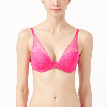 【Passionata】Maddie_深V T-Shirt Bra內衣_B-D罩杯(47H20_06X螢光粉)