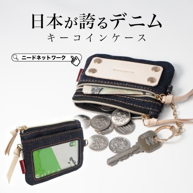 【極美品】BVLGARI ロゴマニア キャンバス コインケース 丸型　デニム BVLGARI ブルガリブルガリ ロゴマニア キャンバス×レザー 二