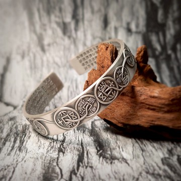 錢滾錢心經純銀手環(含盒) (招財運/化煞辟邪/旺財庫/聚財氣)