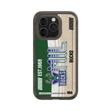 iPhone 16 Pro AirX 本質黑 - NBA - 復古球員卡-密爾瓦基公鹿 Milwaukee Bucks - Vintage Card
