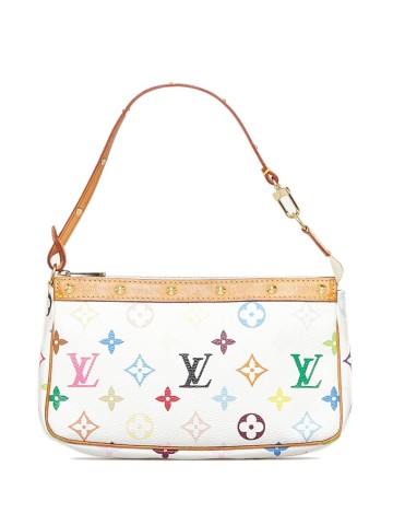 Pre-owned Louis Vuitton X Takashi Murakami Judy Pm Two-way Handbag In  Neutrals