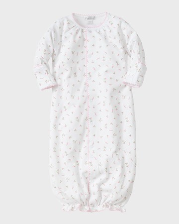Girl's Garden Rose Convertible Gown, Size Premie-S