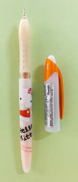 【震撼精品百貨】Hello Kitty 凱蒂貓 日本三麗鷗 KITTY 水性筆/中性筆-橘#63544 震撼日式精品百貨