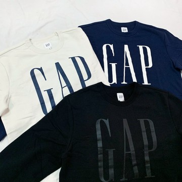 【KT USA】GAP大學T 內刷毛 胸前大LOGO 長袖 經典款