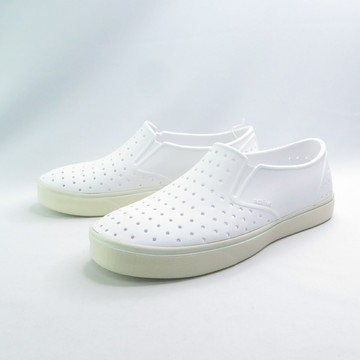 Native F00001861950 Miles Wanderfoam 男女款 洞洞鞋 白米黃【iSport愛運動】