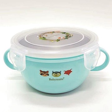 Babymate 不锈鋼密實兒童碗