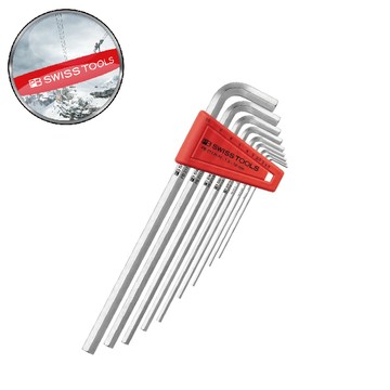 PB SWISS TOOLS 9件L型六角扳手 PB 211.H-10 CN