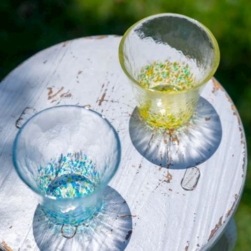 【WUZ屋子】日本津輕 燦夏2入玻璃對杯禮盒組 260ml