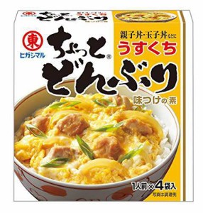 ヒガシマル醤油 ちょっとどんぶり(うすくち)4P×10個