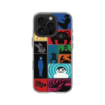 iPhone 16 Pro Clear Case（相機按鈕） 透明 - DanDaDan 膽大黨 - 劇照系列-海報拼貼