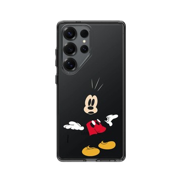 Galaxy S25 Ultra Clear 酷墨灰 - 迪士尼-米奇 Mickey - 黑標款-米奇只有彩色