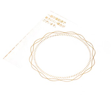 半透明留言貼紙  半透明色  12張  1包