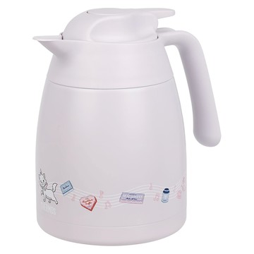 THERMOS 膳魔師 瑪麗貓系列 不銹鋼真空保溫壺 THV-1000MR-PPL  紫色  1L  1個