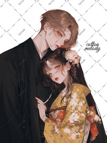 original sticker no.1515 人物貼紙 原創貼紙 人物貼紙 女孩貼紙 原創人物貼紙