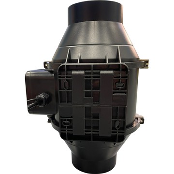 EC100mm4寸帳篷種植水培種植家用通風增壓斜流風機內聯管道風機【DD1113001】