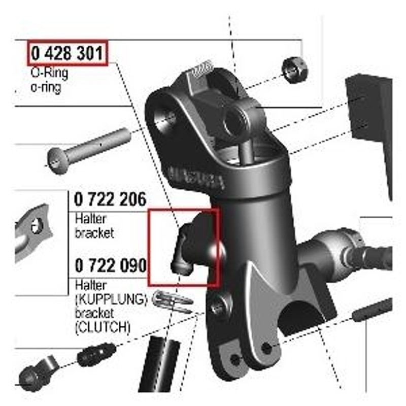 MAGURA:マグラ MAGURA 【195ラジアルマスターシリンダー】用補修部品 O