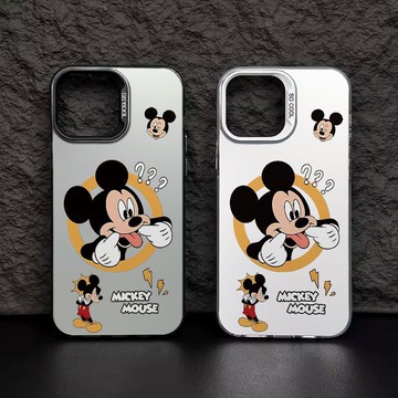 免運+隔日🚚元氣手機殼 調皮米奇 適用於蘋果17promax 16Pro 15plus 14 13 12 11防摔