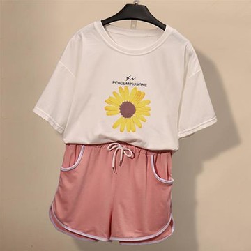 【韓國K.W.】現貨英倫序曲睡衣居家服(涼感/小香風/二件套/輕薄/短袖)