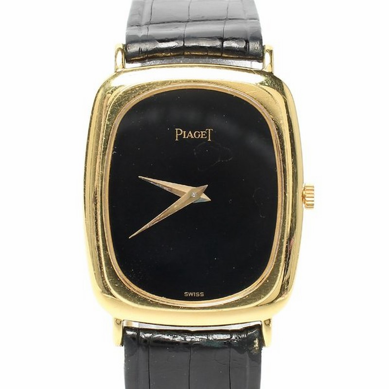 訳あり ピアジェ 腕時計 手動巻き ブラック 9251 メンズ Piaget 中古 通販 Lineポイント最大0 5 Get Lineショッピング