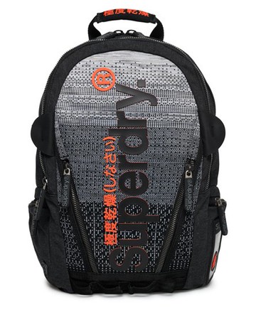 Superdry Men's Men's Knit Tarp Backpack Black - Size: 1SIZE
