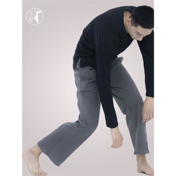 現代舞褲男女同款日常練功寬松直筒闊腿褲藝考舞蹈生訓練休閑長褲